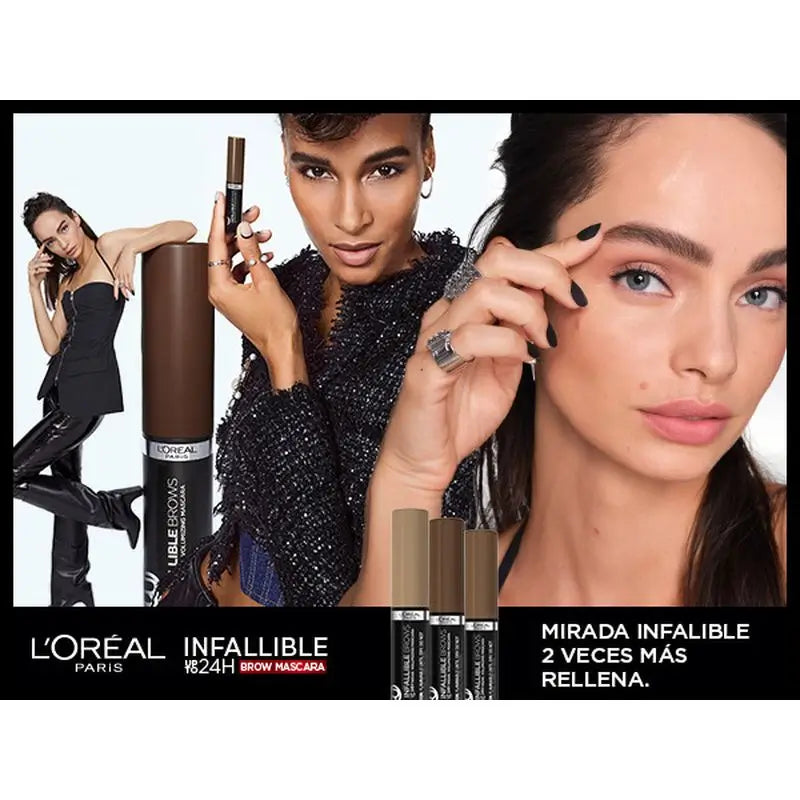 L'Oréal Paris Brow Artist Plum&Set Brow Mascara 000 Trasparente