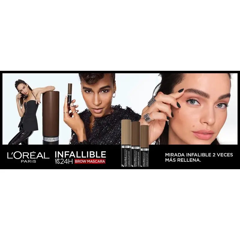 L'Oréal Paris Brow Artist Plum&Set Brow Mascara 000 Trasparente
