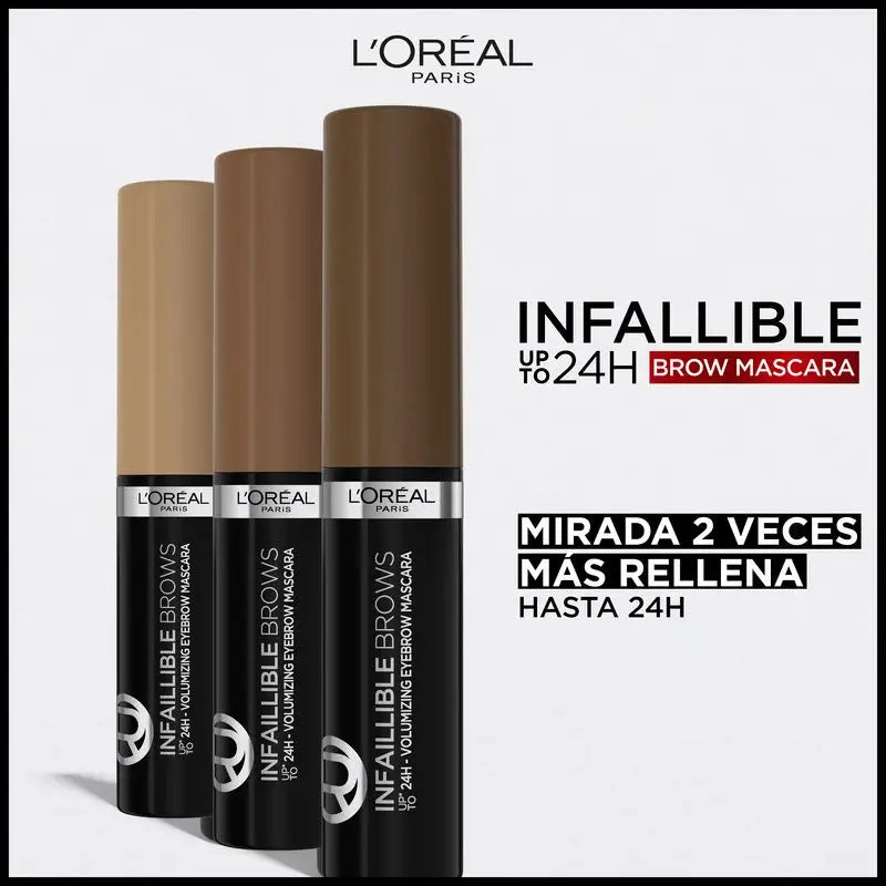 L'Oréal Paris Brow Artist Plum&Set Brow Mascara 000 Trasparente