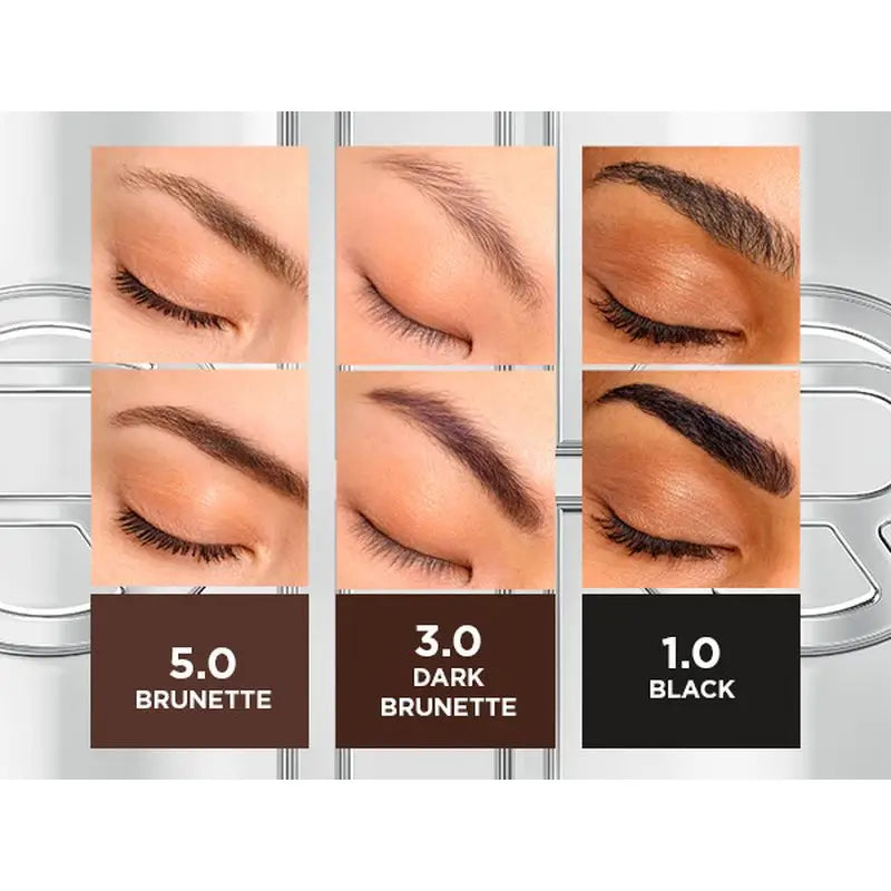 L'Oréal Paris Brow Colour Colore Sopracciglia Semi-Permanente 1.0 Nero