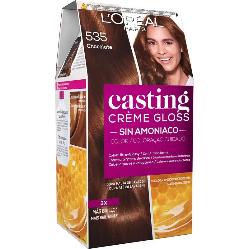 L'Oréal Paris Casting Creme Gloss Colore Bagno 535 Cioccolato