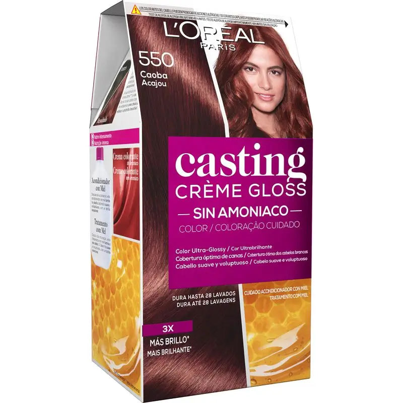 L'Oréal Paris Casting Creme Gloss Colore Bagno 550 Auburn