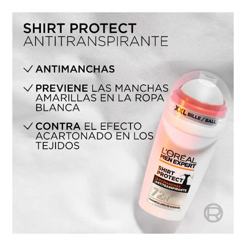 L'Oreal Paris Uomo Roll-On Deodorante Anti-Spot 48H, 50ml