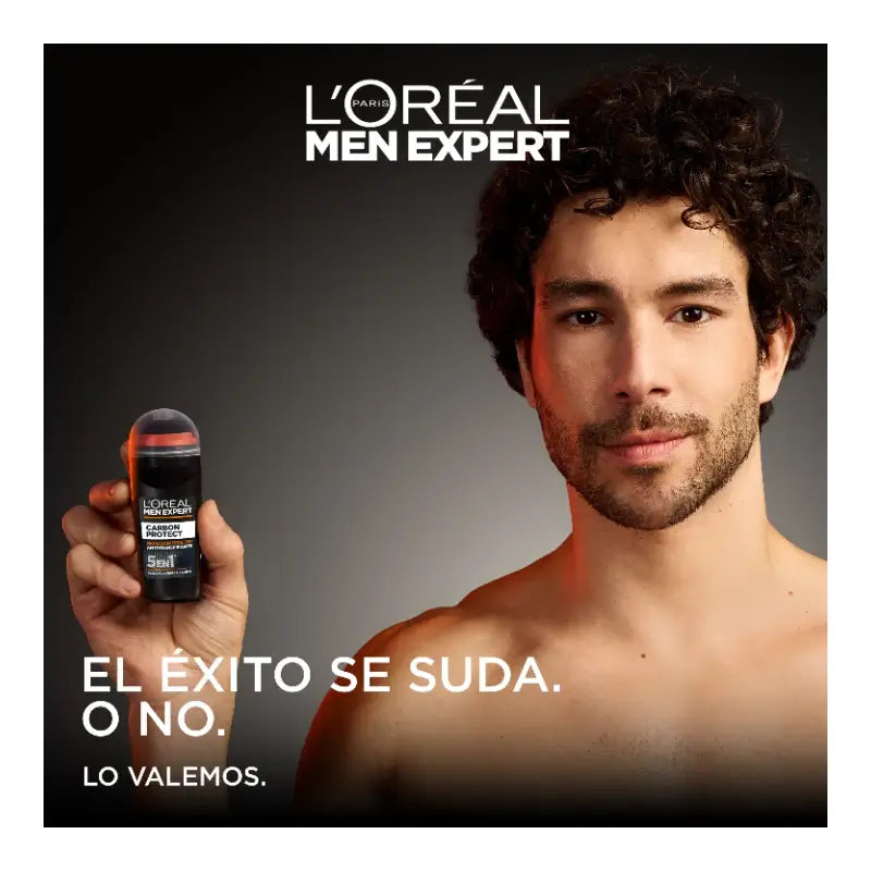 L'Oreal Paris Roll-On Deodorante Roll-On, Protezione Totale 48H, Uomo, 50 ml