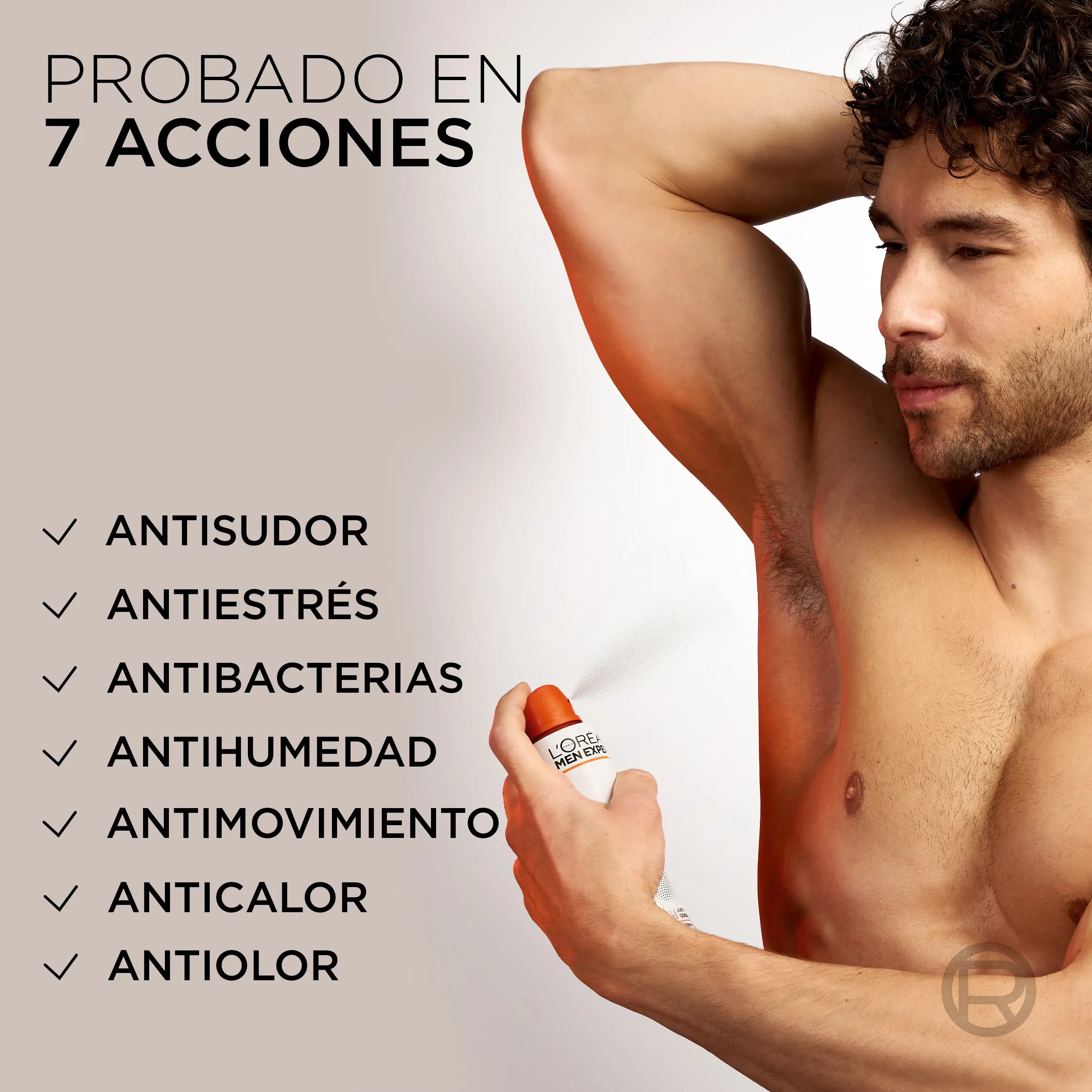 L'Oreal Paris Uomo Deodorante 48H Anti-Spot Spray, 150 ml