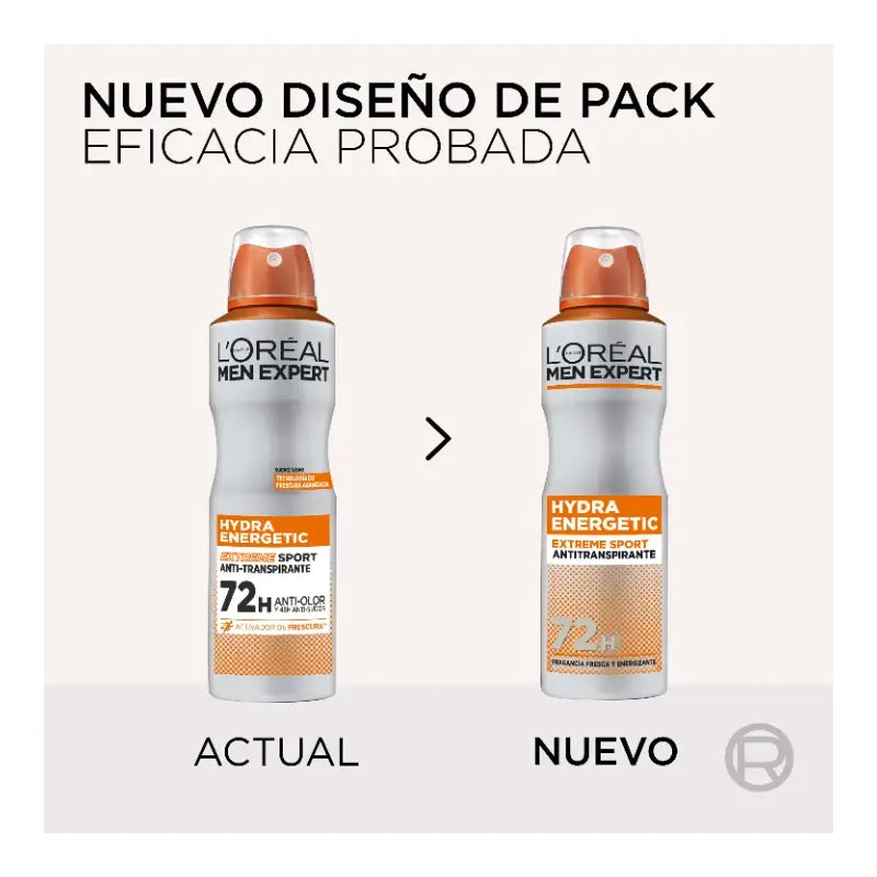 L'Oreal Paris Uomo Hydra Energetic Sport Deodorant Spray 150 ml