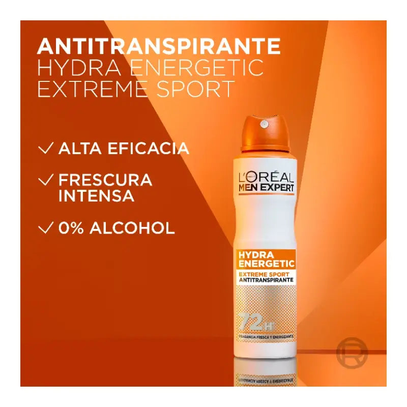 L'Oreal Paris Uomo Hydra Energetic Sport Deodorant Spray 150 ml