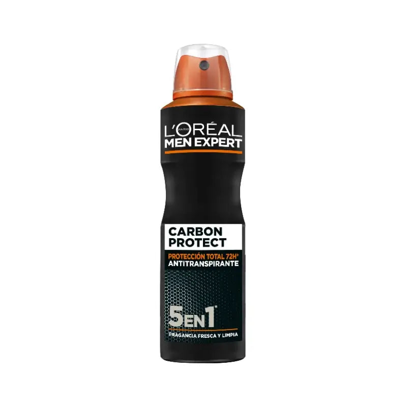 L'Oreal Paris Deodorant Spray, Protezione Totale 48H, Uomo, 150 ml