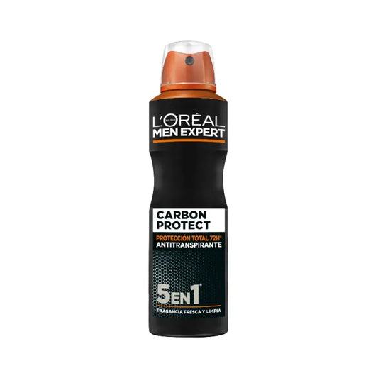 L'Oreal Paris Deodorant Spray, Protezione Totale 48H, Uomo, 150 ml