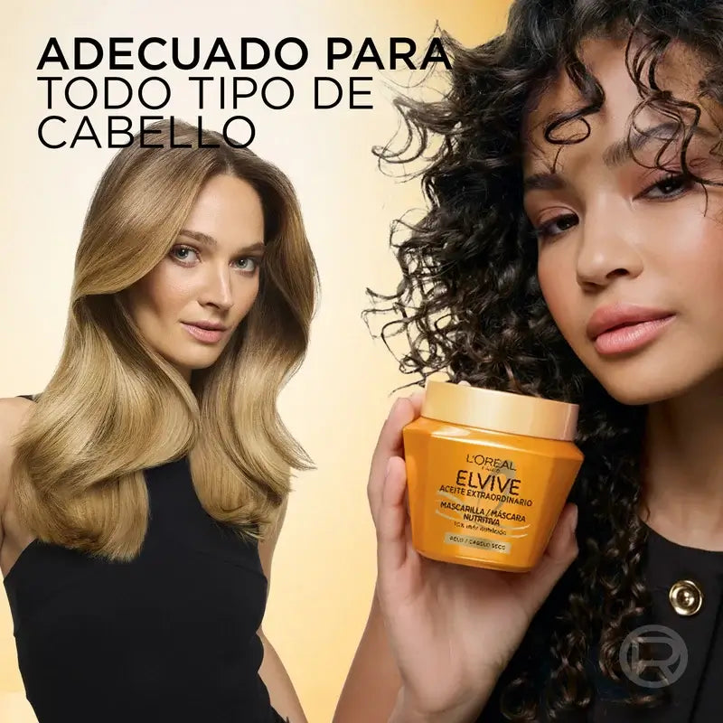 L'Oréal Paris Elvive Olio Straordinario Maschera Nutriente, 310 ml