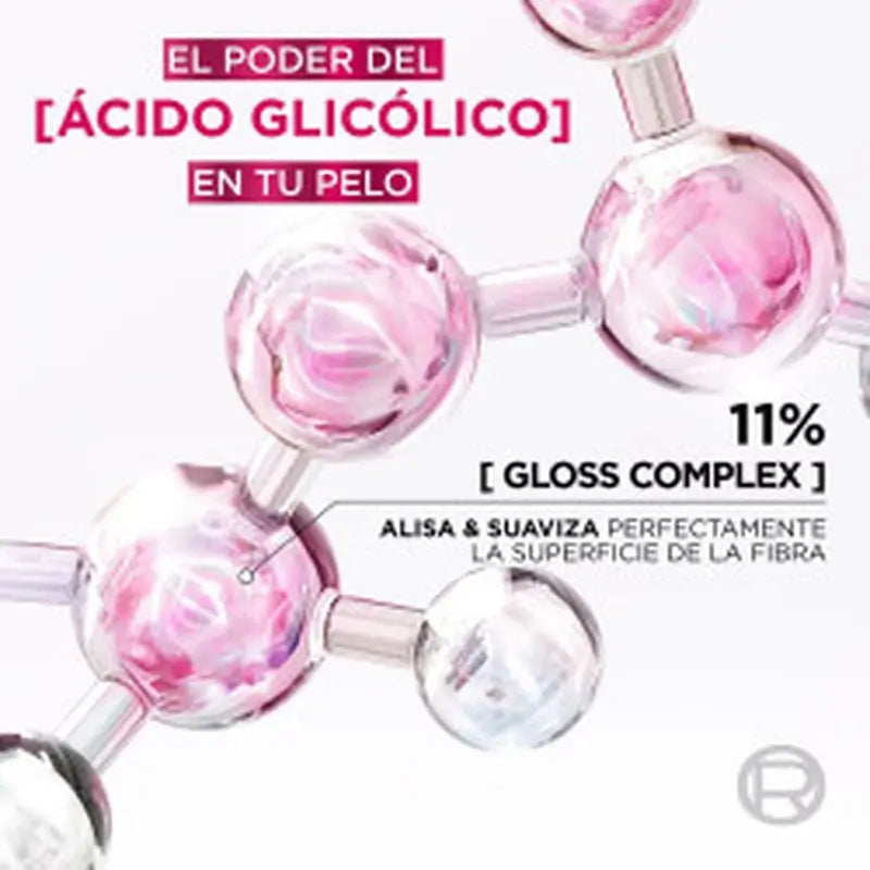 L'Oréal Paris Elvive Balsamo Gloss Glicolico Acido Glicolico Balsamo Capelli Morbidi e Lucenti