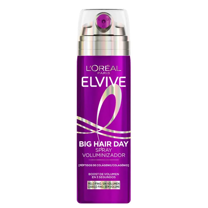 L'Oréal Paris Elvive Big Hair Day Spray rinfrescante volume, 200 ml