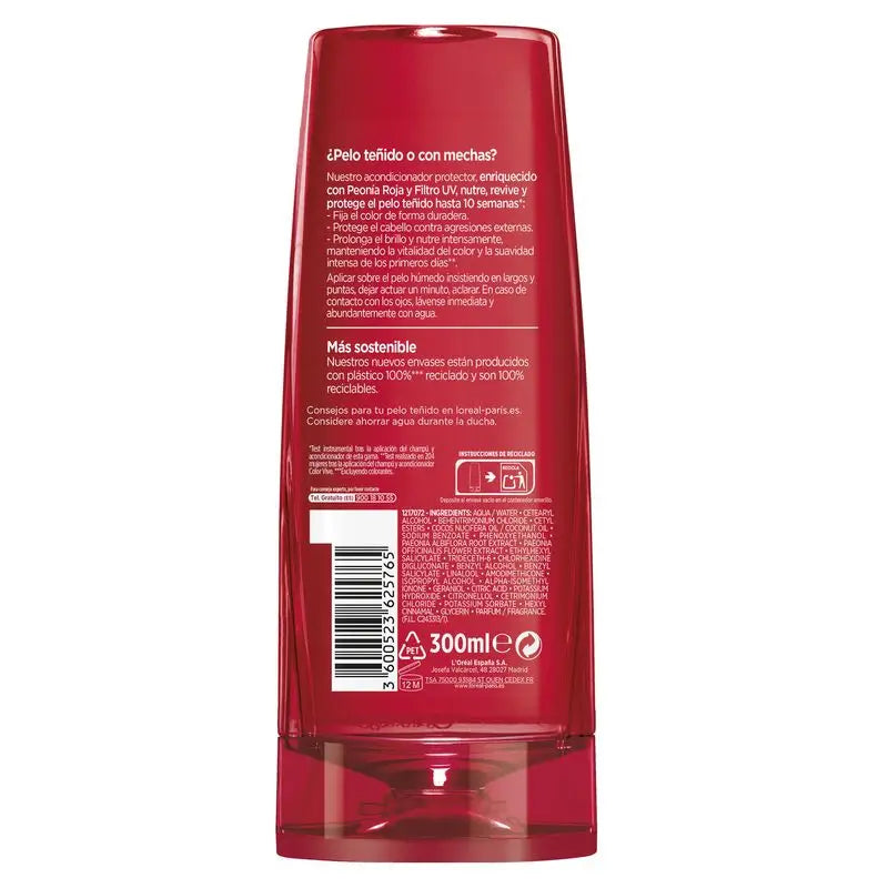L'Oréal Paris Elvive Color Vive Balsamo Protettivo per Capelli Colorati 300Ml