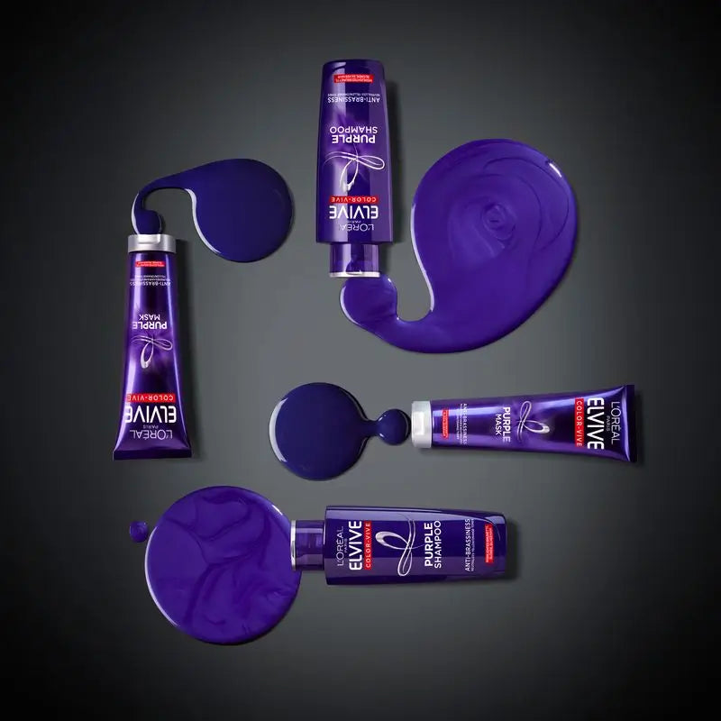 L'Oréal Paris Elvive Color Vive Violet Balsamo opacizzante per capelli mossi, biondi o grigi 150ml