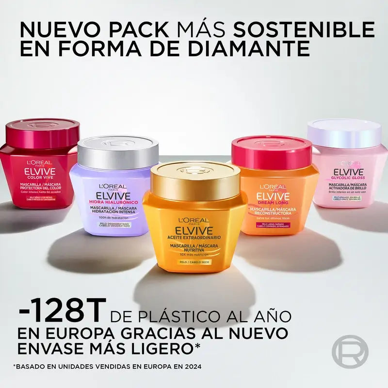 L'Oréal Paris Elvive Dream Long Maschera ricostruttiva, 310 ml