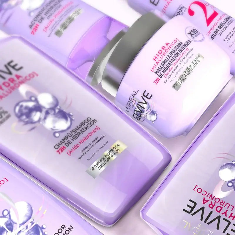 L'Oréal Paris Elvive Hydra Hyaluronic 72H Balsamo Idratante 300Ml