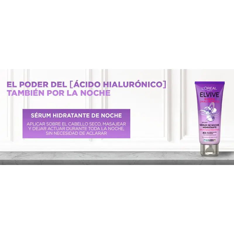 L'Oréal Paris Elvive Hydra Siero notte idratante ialuronico
