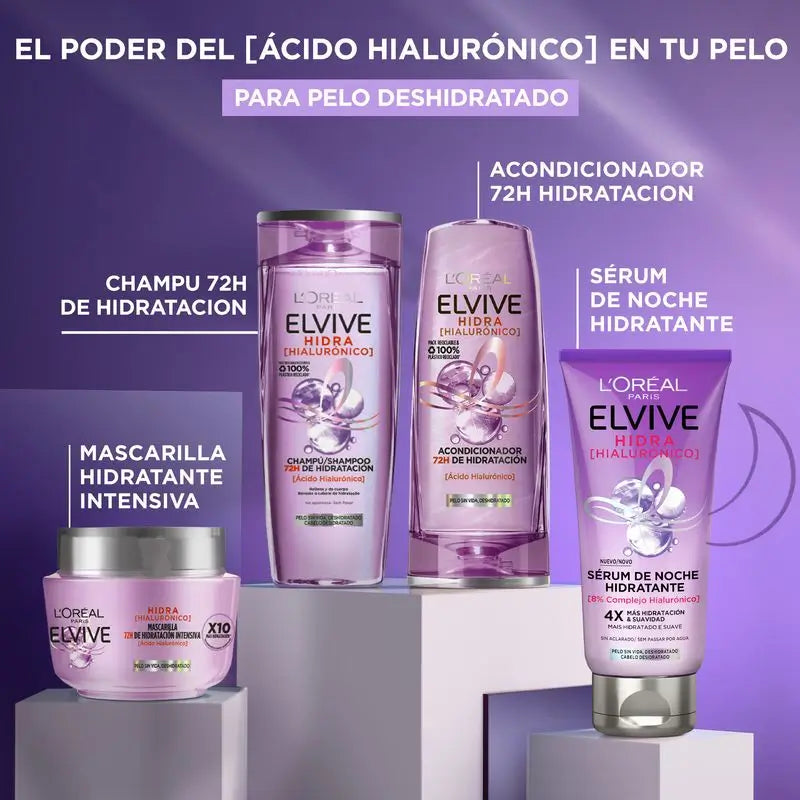 L'Oréal Paris Elvive Hydra Siero notte idratante ialuronico
