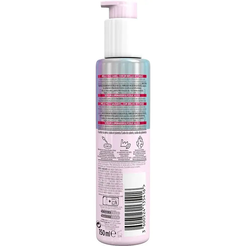 L'Oréal Paris Elvive Glycolic Gloss Serum con Acido Glicolico Capelli Morbidi e Lucenti
