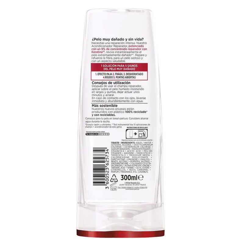 L'Oréal Paris Elvive Total Repair 5 Balsamo riparatore per capelli danneggiati 300 Ml