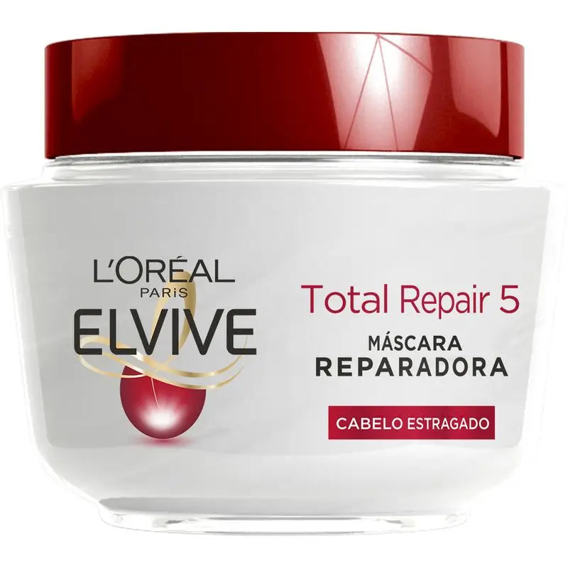 L'Oréal Paris Elvive Total Repair 5 Maschera riparatrice per capelli danneggiati 310 Ml