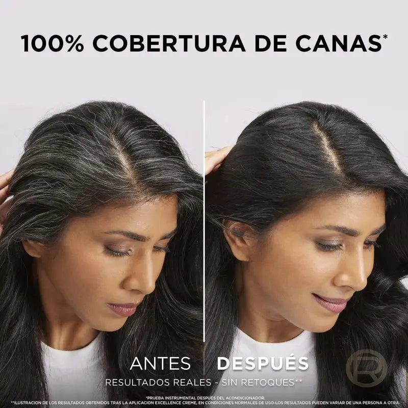 L'Oréal Paris Excellence Creme Colore permanente per capelli - Tonalità 1 Nero