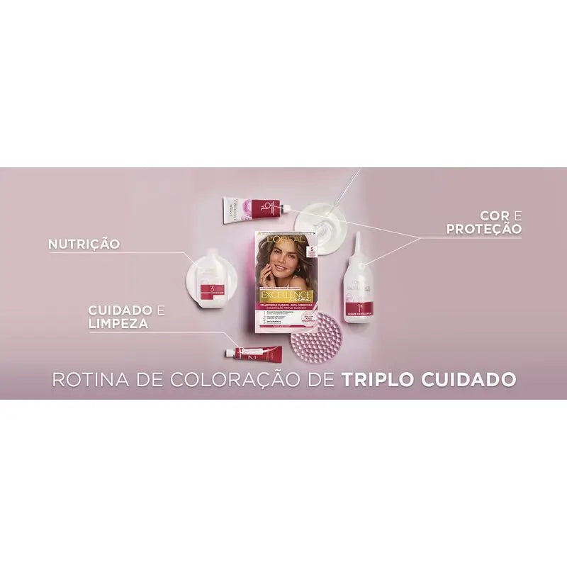 L'Oréal Paris Excellence Creme Colore permanente per capelli - Tonalità 10 Biondo chiaro schiarente