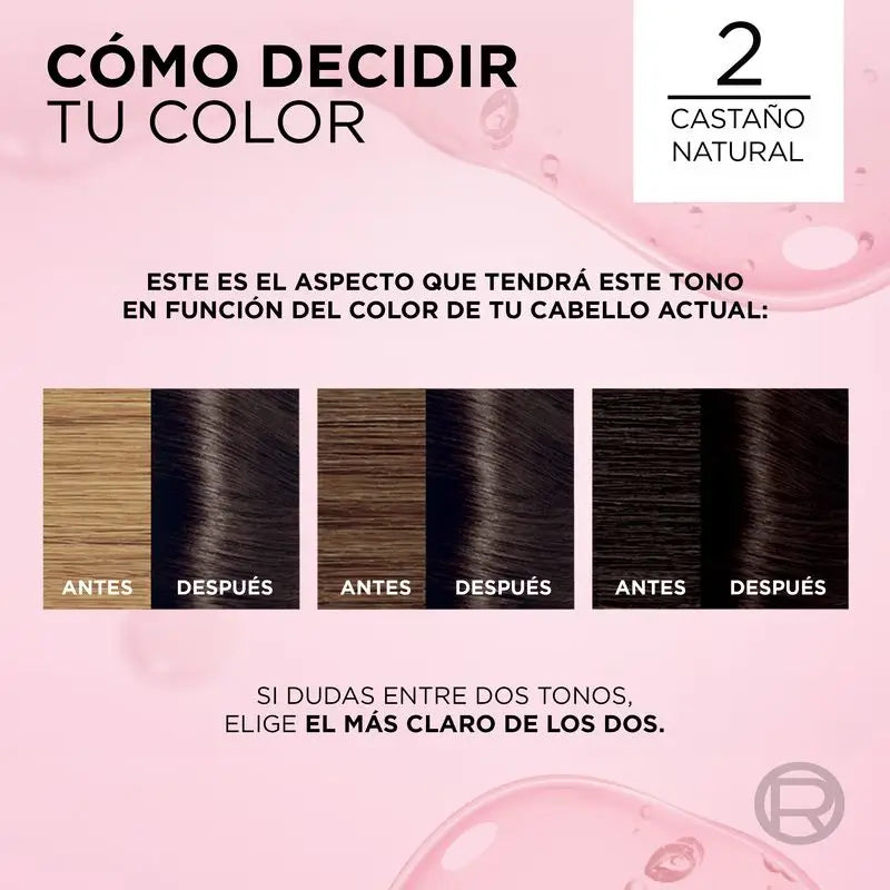 L'Oréal Paris Excellence Creme Colore permanente per capelli - Tonalità 2 Marrone naturale