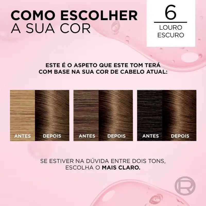 L'Oréal Paris Excellence Creme Colore permanente per capelli - Tonalità 6 Biondo scuro