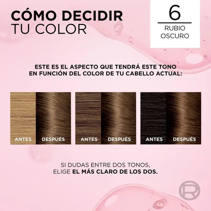 L'Oréal Paris Excellence Creme Colore permanente per capelli - Tonalità 6 Biondo scuro