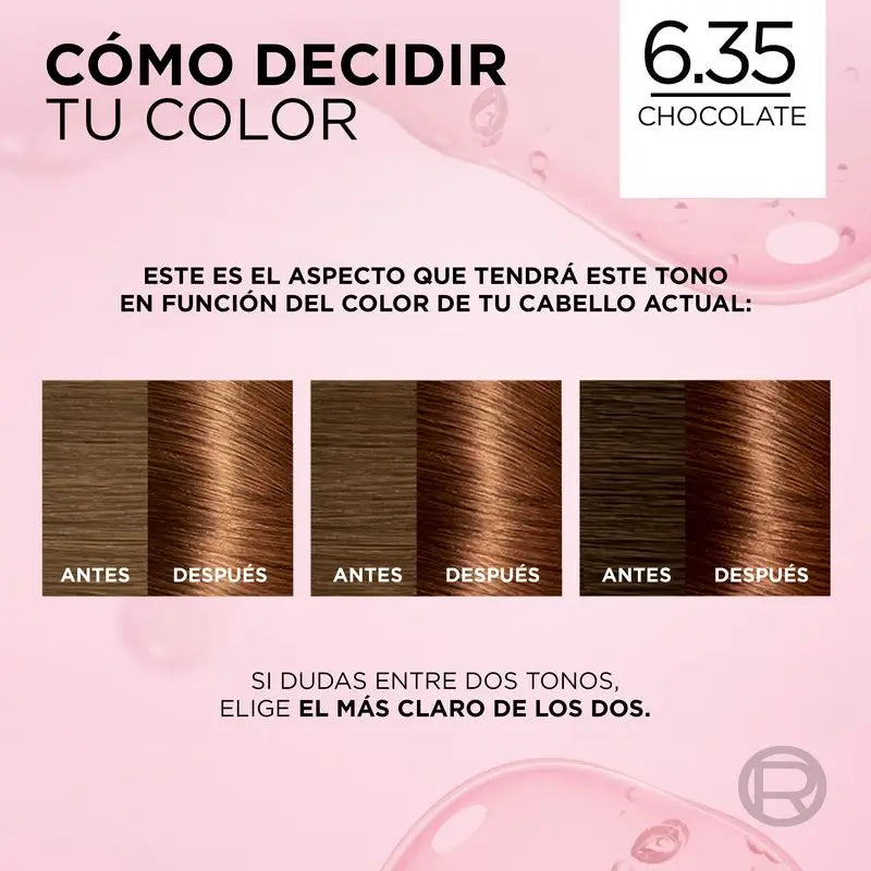 L'Oréal Paris Excellence Creme Colore permanente per capelli - Tonalità 6.35 Cioccolato