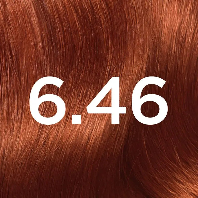 L'Oréal Paris Excellence Creme Colore Permanente per Capelli - Tonalità 6.46 Biondo Scuro Ramato