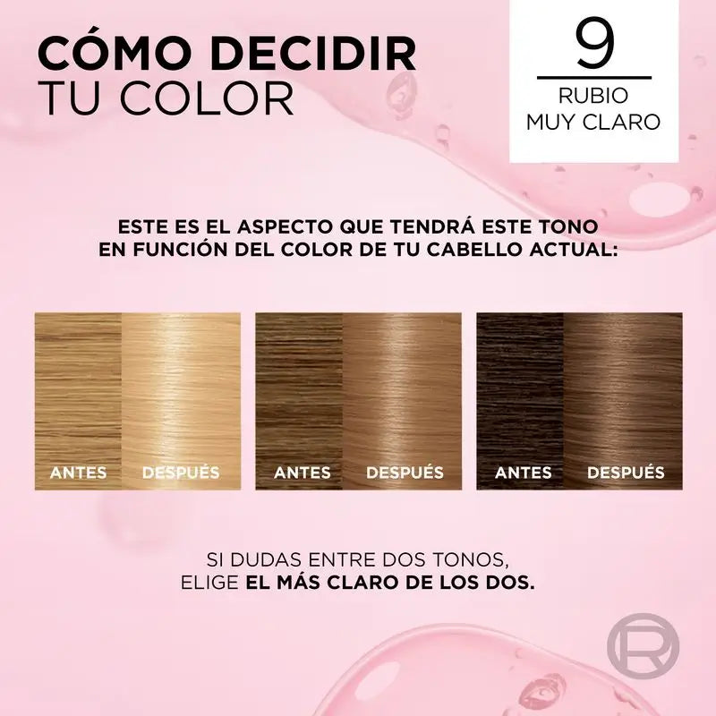 L'Oréal Paris Excellence Creme Colore permanente per capelli - Biondo chiarissimo Tonalità 9
