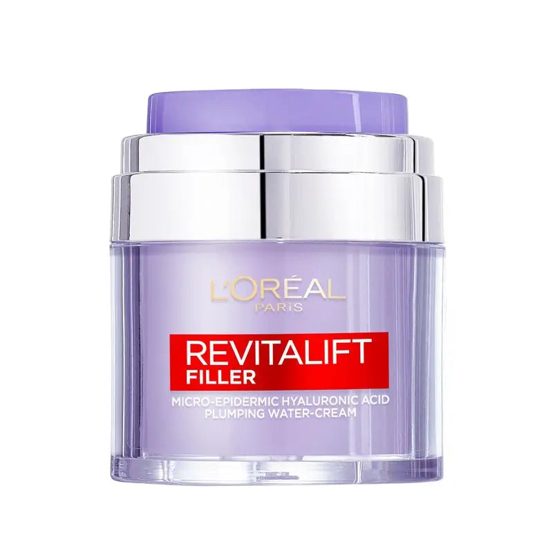 L'Oréal Paris Revitalift Filler Cream Gel: Acido Ialuronico e 3 Ceramidi, Idratazione Intensa