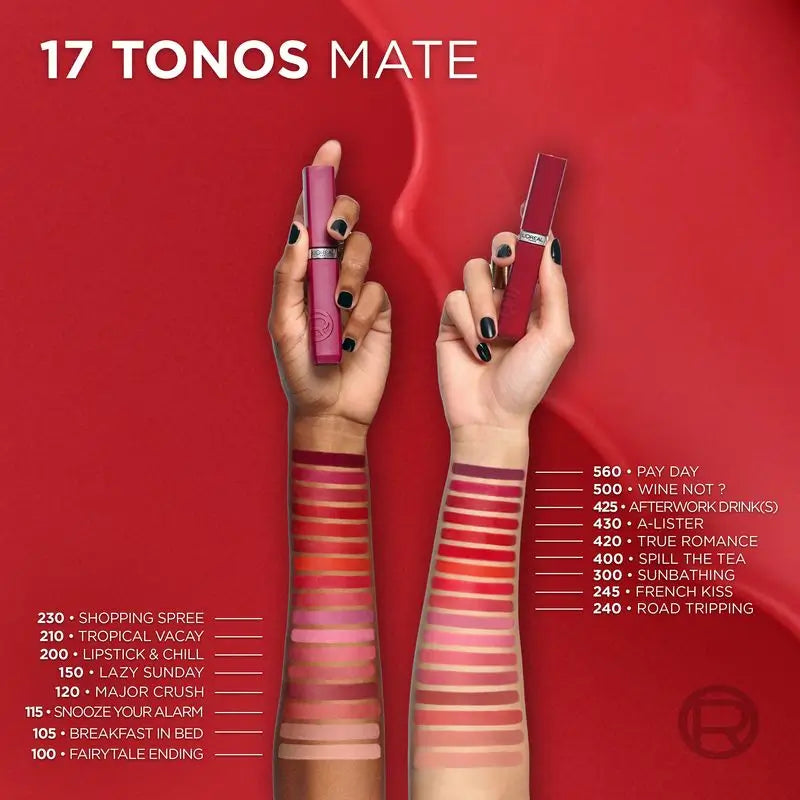 L'Oréal Paris Infaillible Le Matte Resistance Finish 16H*. Tonalità 230 Shopping Spree