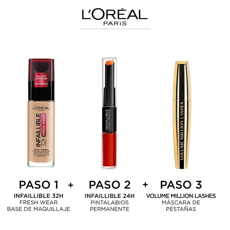 Rossetto permanente L'Oréal Paris Infallible 24H 404 Corail Constant Coral