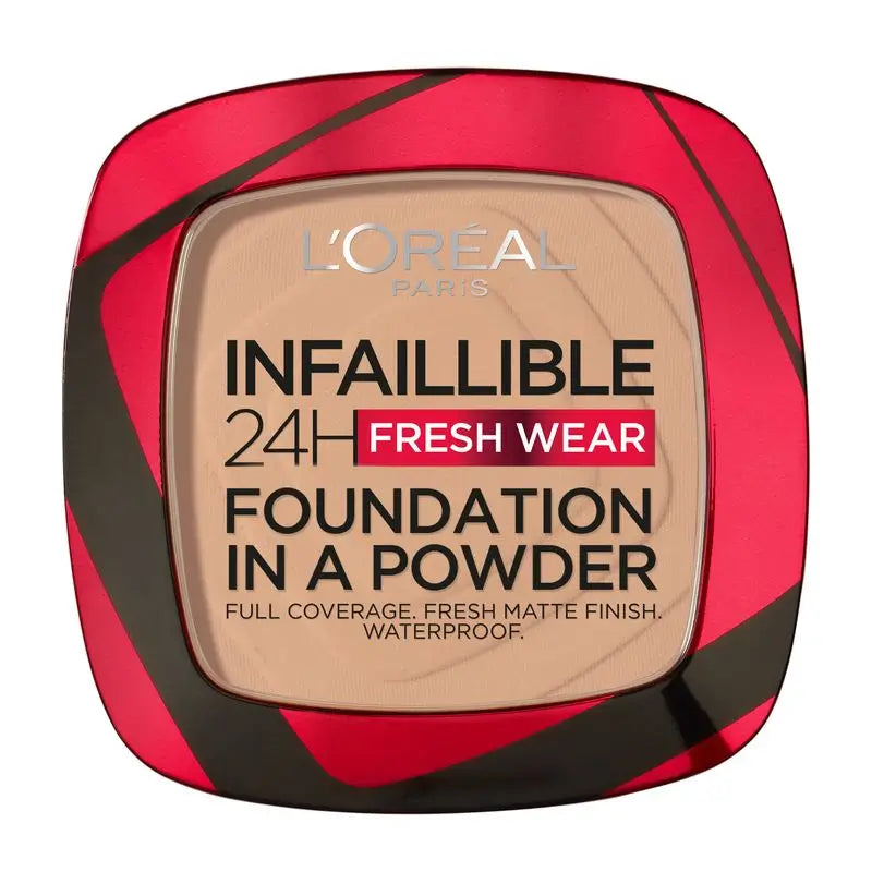 L'Oréal Paris Infallible 24H Polvere Compatta Opaca a Lunga Durata Ombra 120