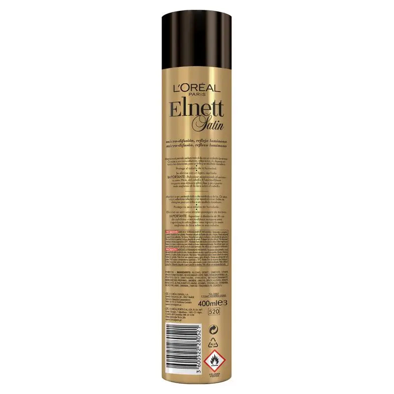 L'Oréal Paris Elnett Lacca per Capelli Tenuta Estrema Gloss 400Ml