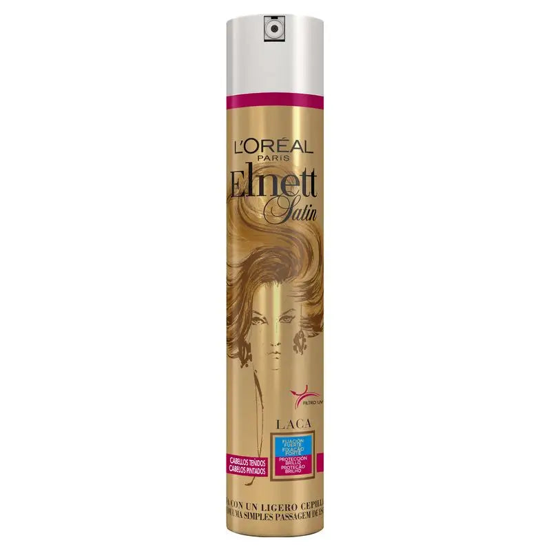 L'Oréal Paris Elnett Lacca a Tenuta Forte per Capelli Colorati 400Ml