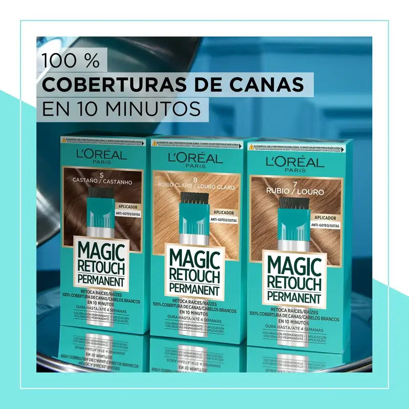 L'Oréal Paris Magic Retouch Permanent - Ritocco radici 02 Nero 18 ml