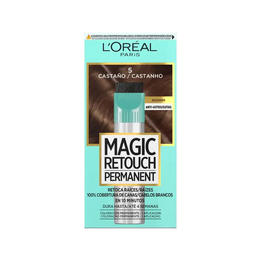 L'Oréal Paris Magic Retouch Permanent - Ritocco radici 5 Castano 18 ml