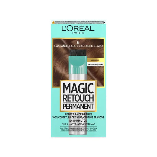 L'Oréal Paris Magic Retouch Permanent - Ritocco radici 6 Castano chiaro 18 ml