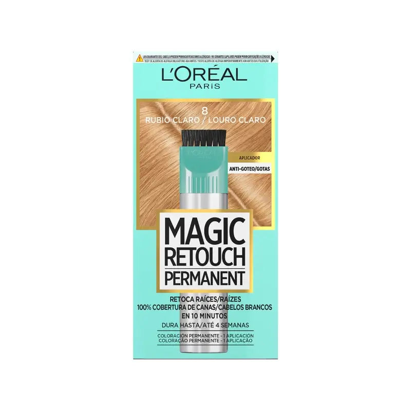 L'Oréal Paris Magic Retouch Permanent - Ritocco radici 8 Biondo chiaro 18 ml
