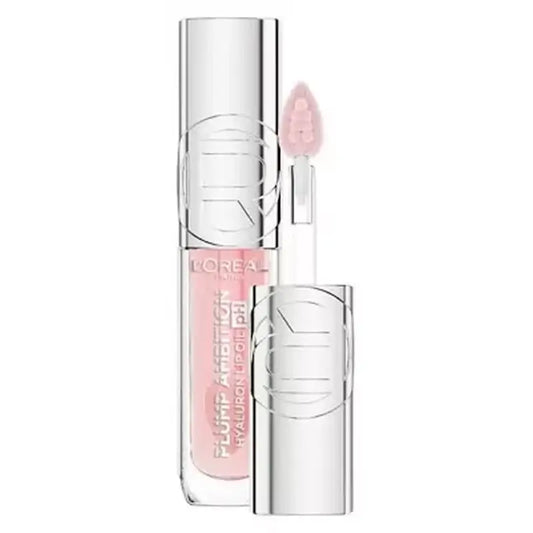 L'Oréal Paris Makeup Plump Ambition Olio Labbra allo Ialurone Ph 114 Rose , 4 gr