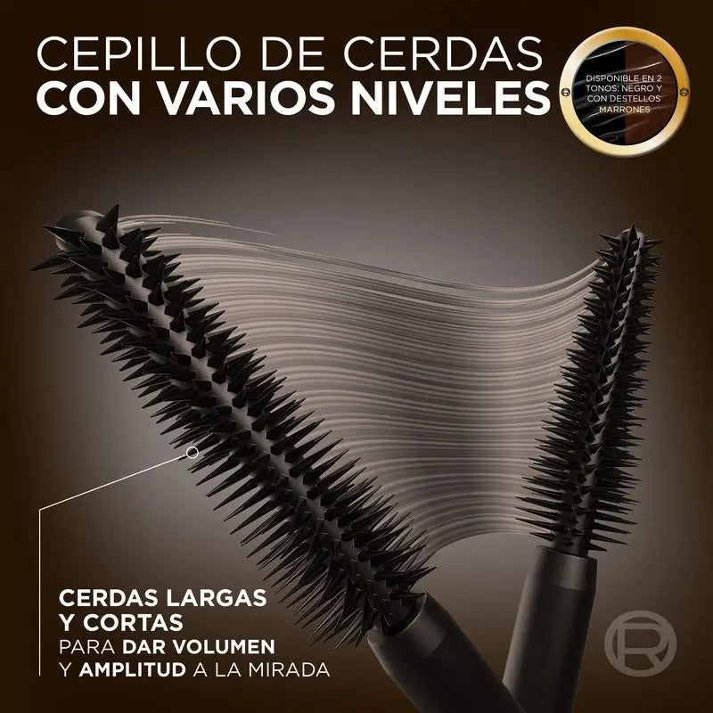 L'Oréal Paris Panorama Brown Mascara con formula volumizzante ultra-flessibile