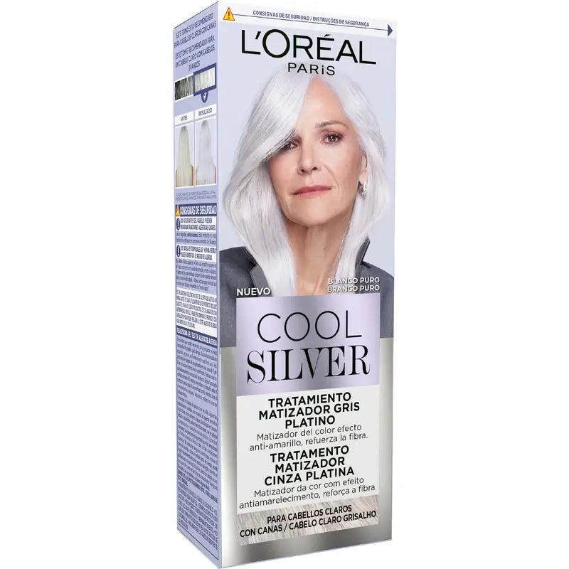 L'Oreal Paris Cool Silver 1 Fard bianco puro