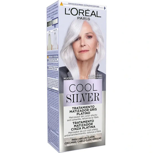 L'Oreal Paris Cool Silver 1 Fard bianco puro