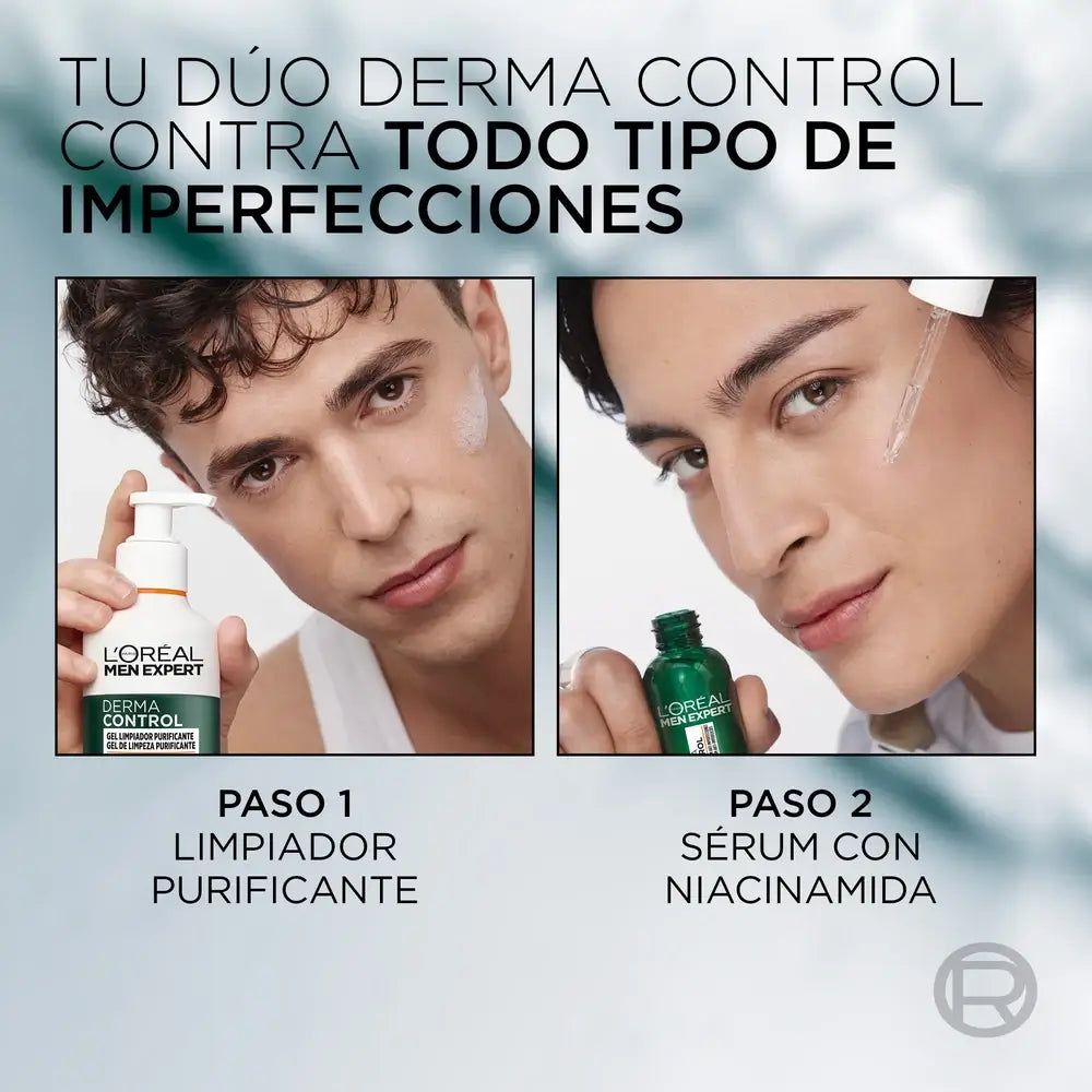 L'Oreal Paris Men Expert Derma Control Gel detergente , 260 ml
