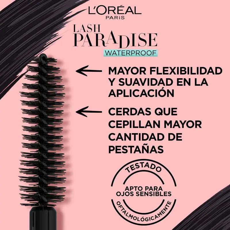 L'Oréal Paris Paradise Extatic Mascara Impermeabile Volume e Lunghezza 6,4 Ml