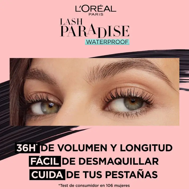 L'Oréal Paris Paradise Extatic Mascara Impermeabile Volume e Lunghezza 6,4 Ml